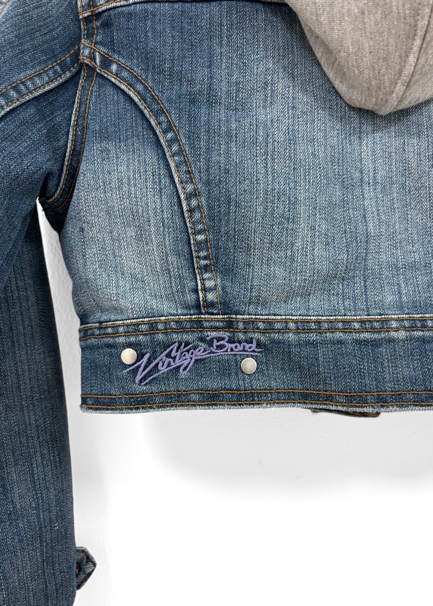 Cropped Denim Jacket S
