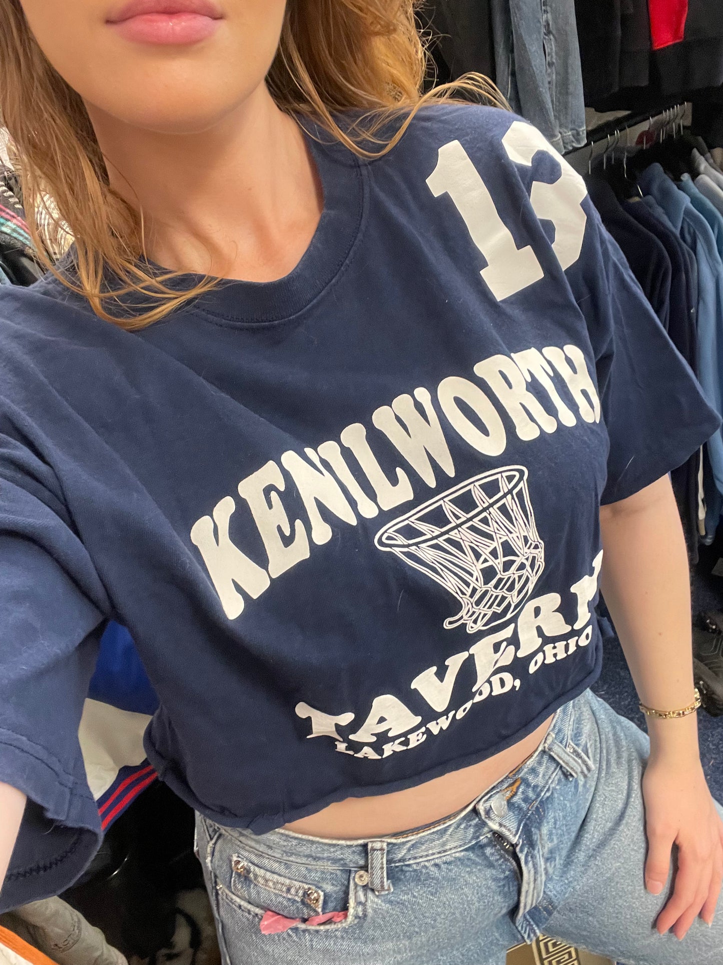 Vintage shirt cropped M