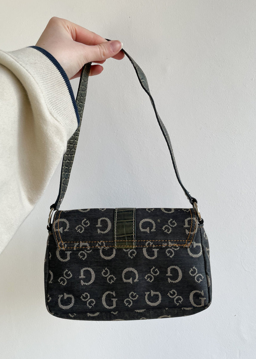 Vintage Guess Monogram Bag – Thrift On Store