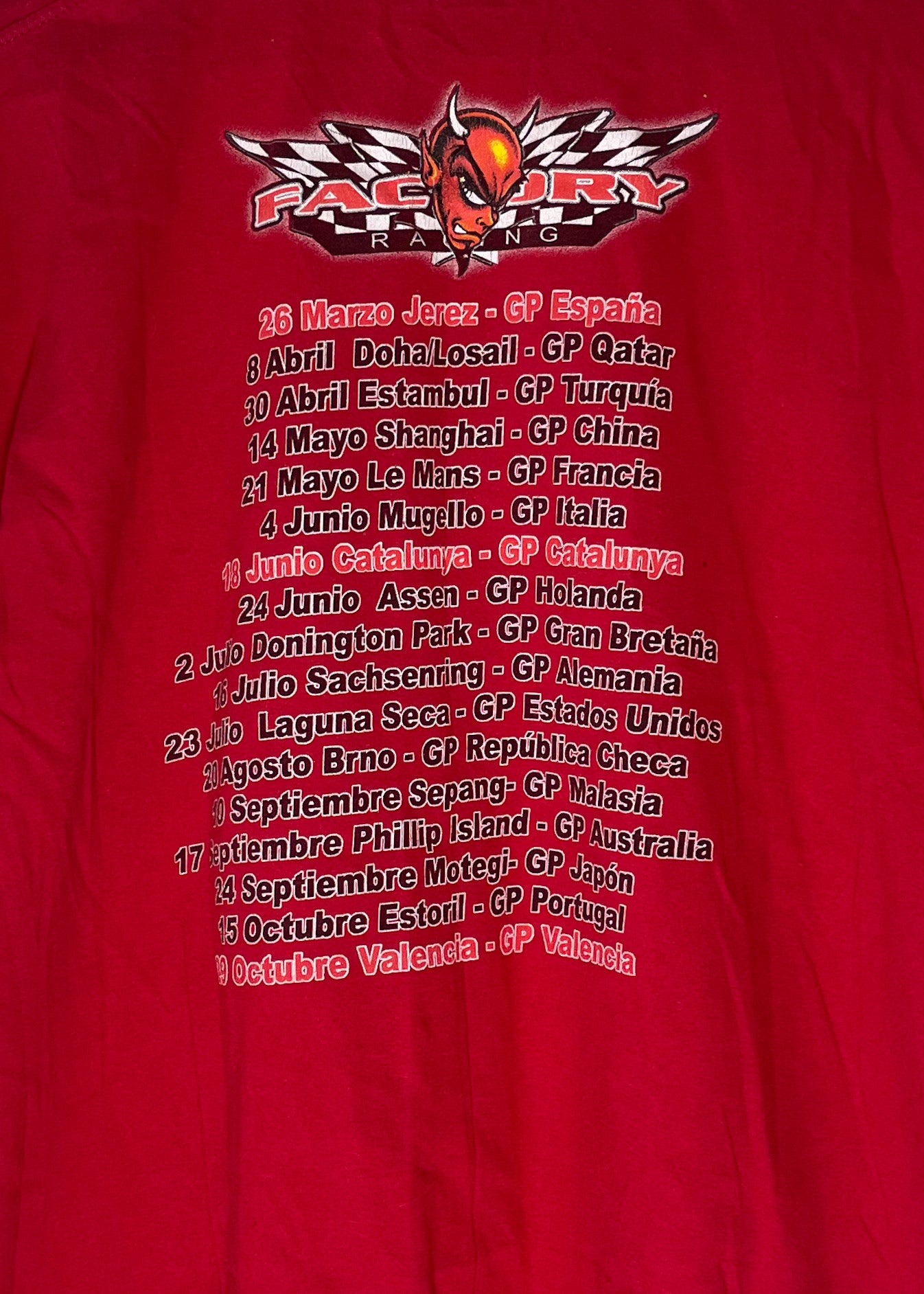 Vintage Racing T-Shirt XL