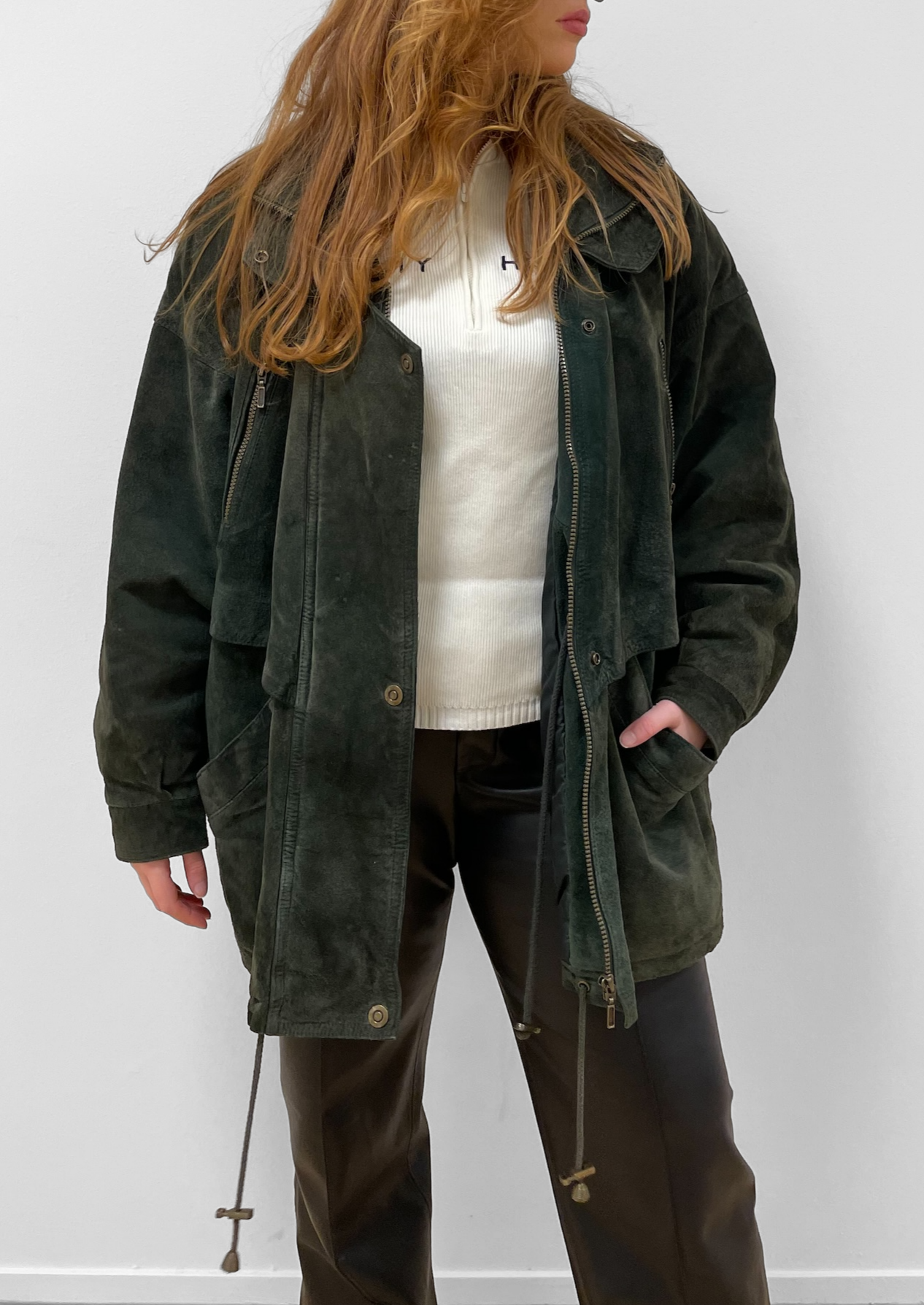 Vintage Leather Jacket XL