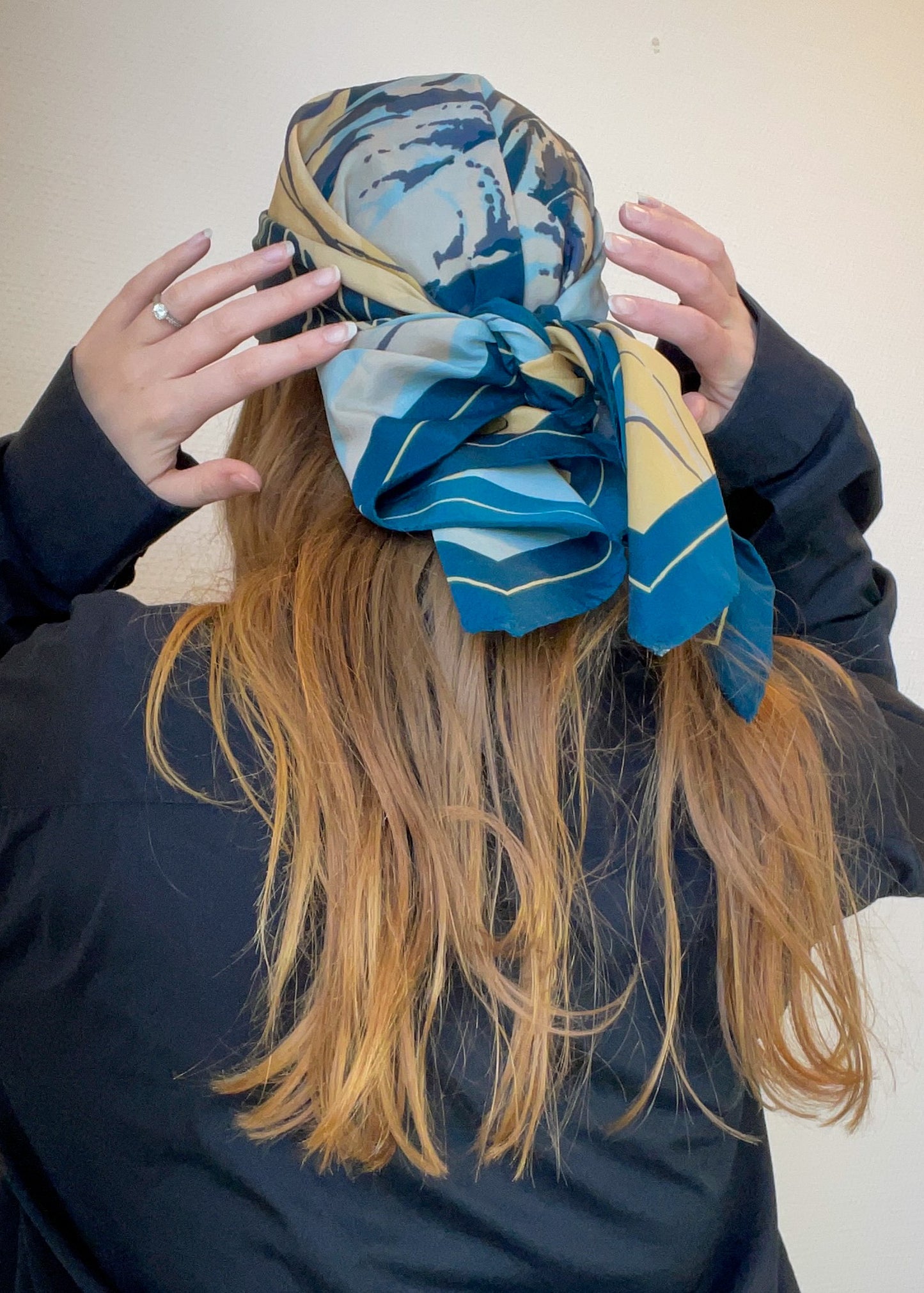 Vintage Duck Headscarf