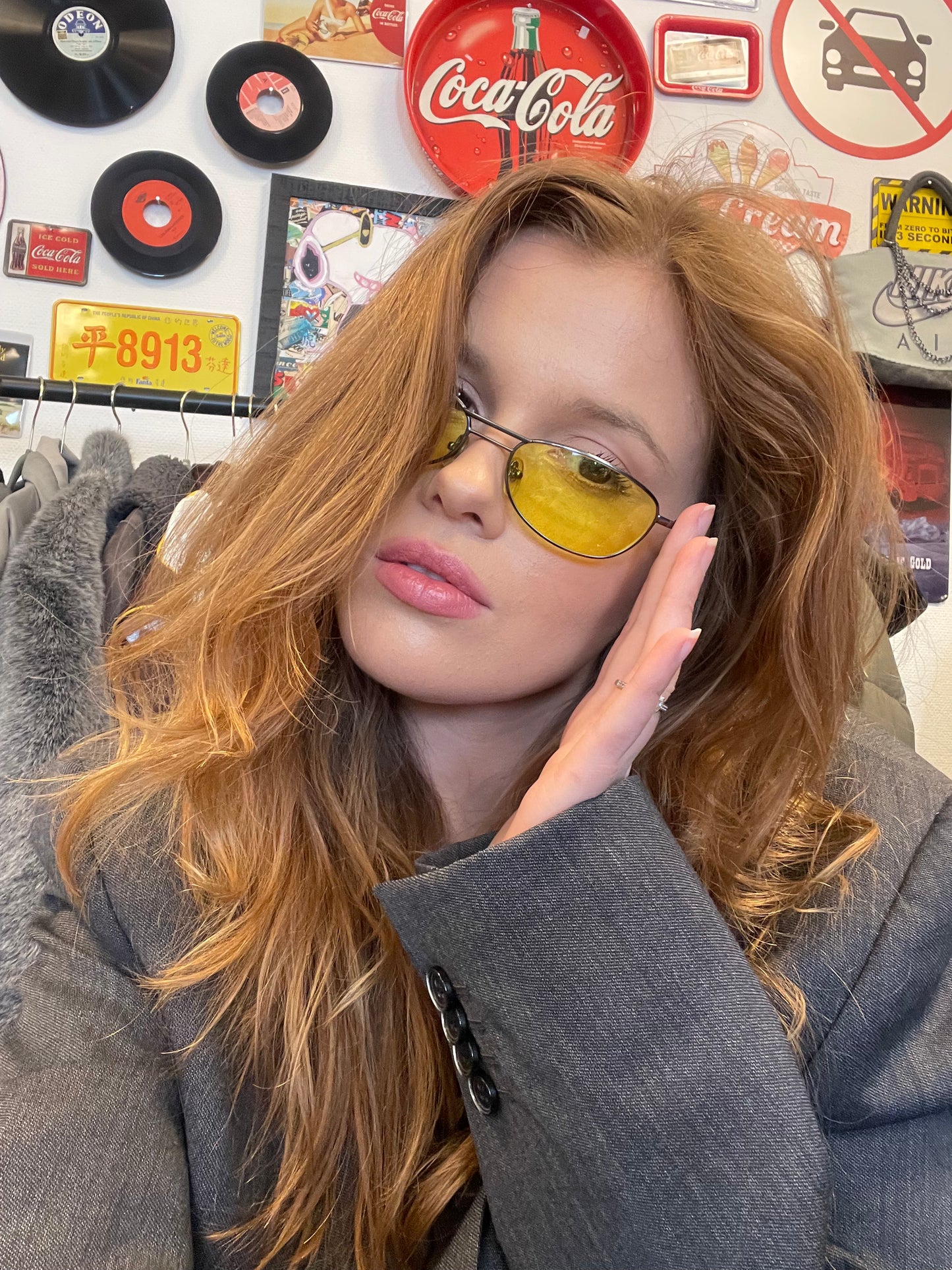 Vintage Yellow Sunnies