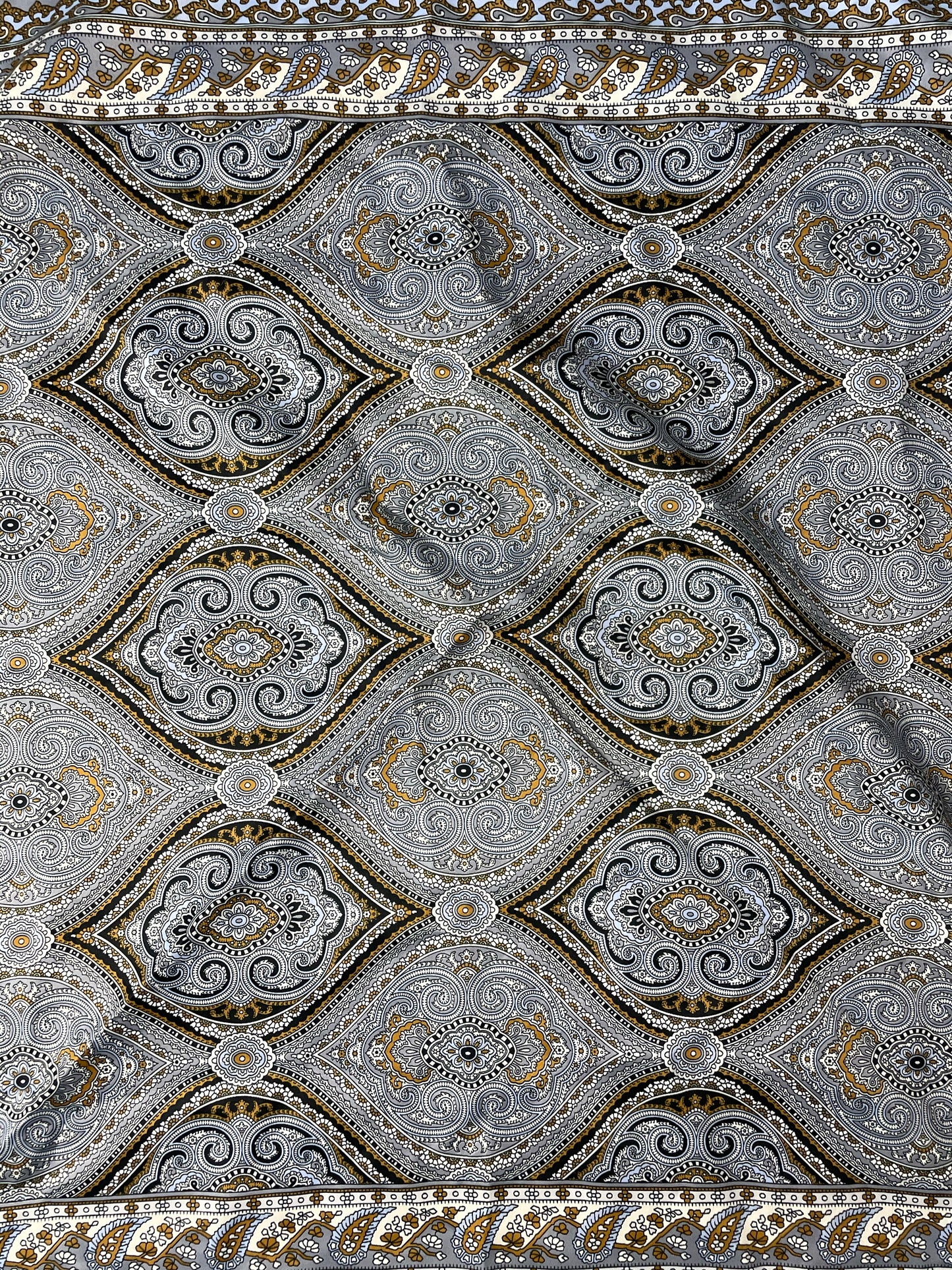 Vintage Silky Headscarf