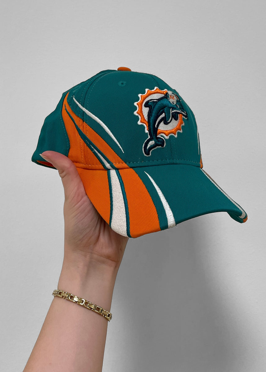 Reebok, Accessories, Nfl Throwback Miami Dolphins Hat 22 Inside Rim