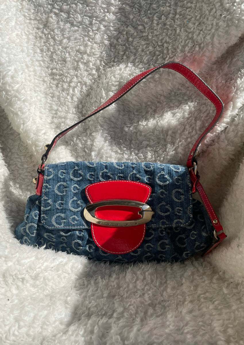 RARE Y2K DENIM GUESS BAG – Thrift On Store