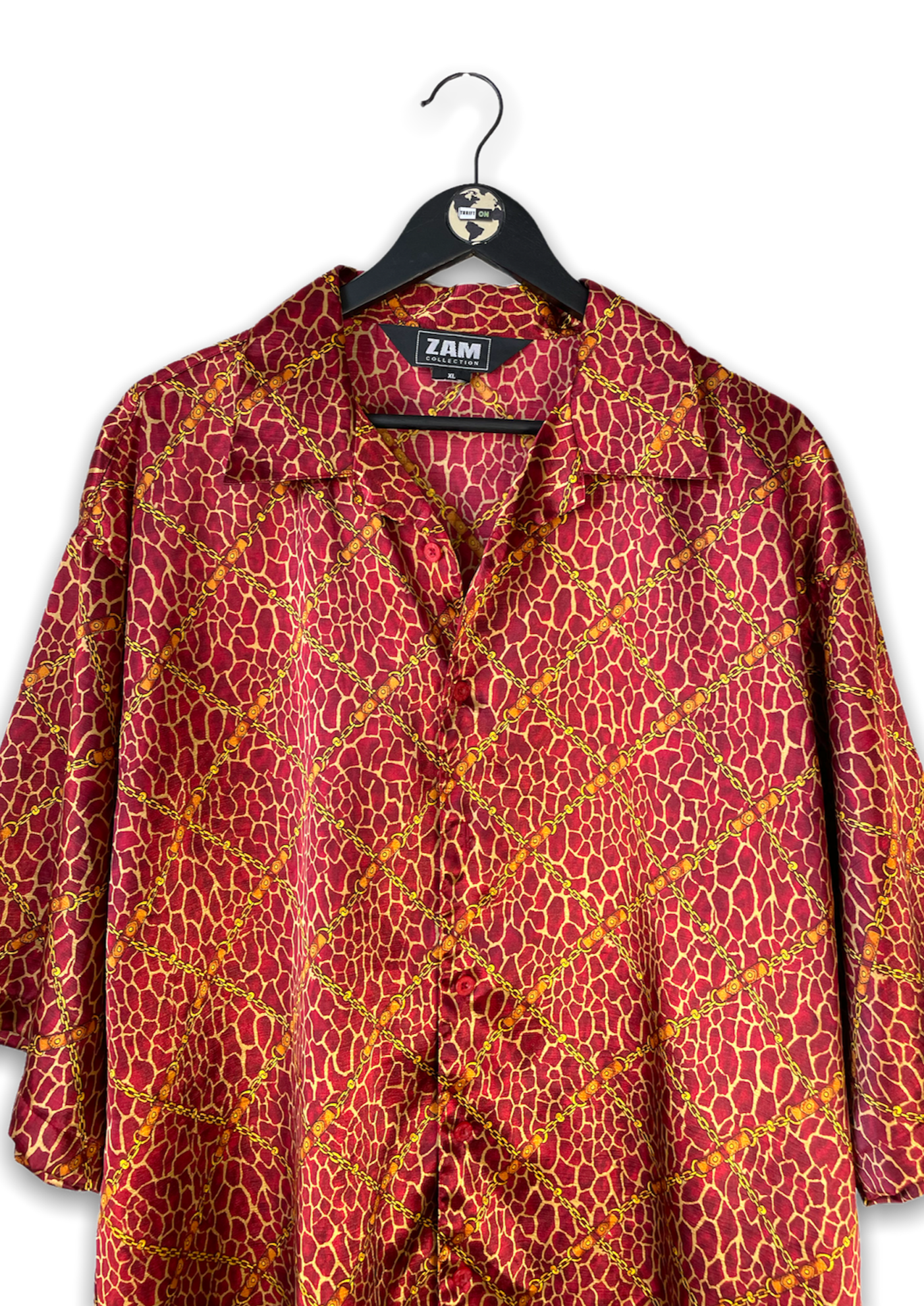 VINTAGE ZAM BUTTON SHIRT XL