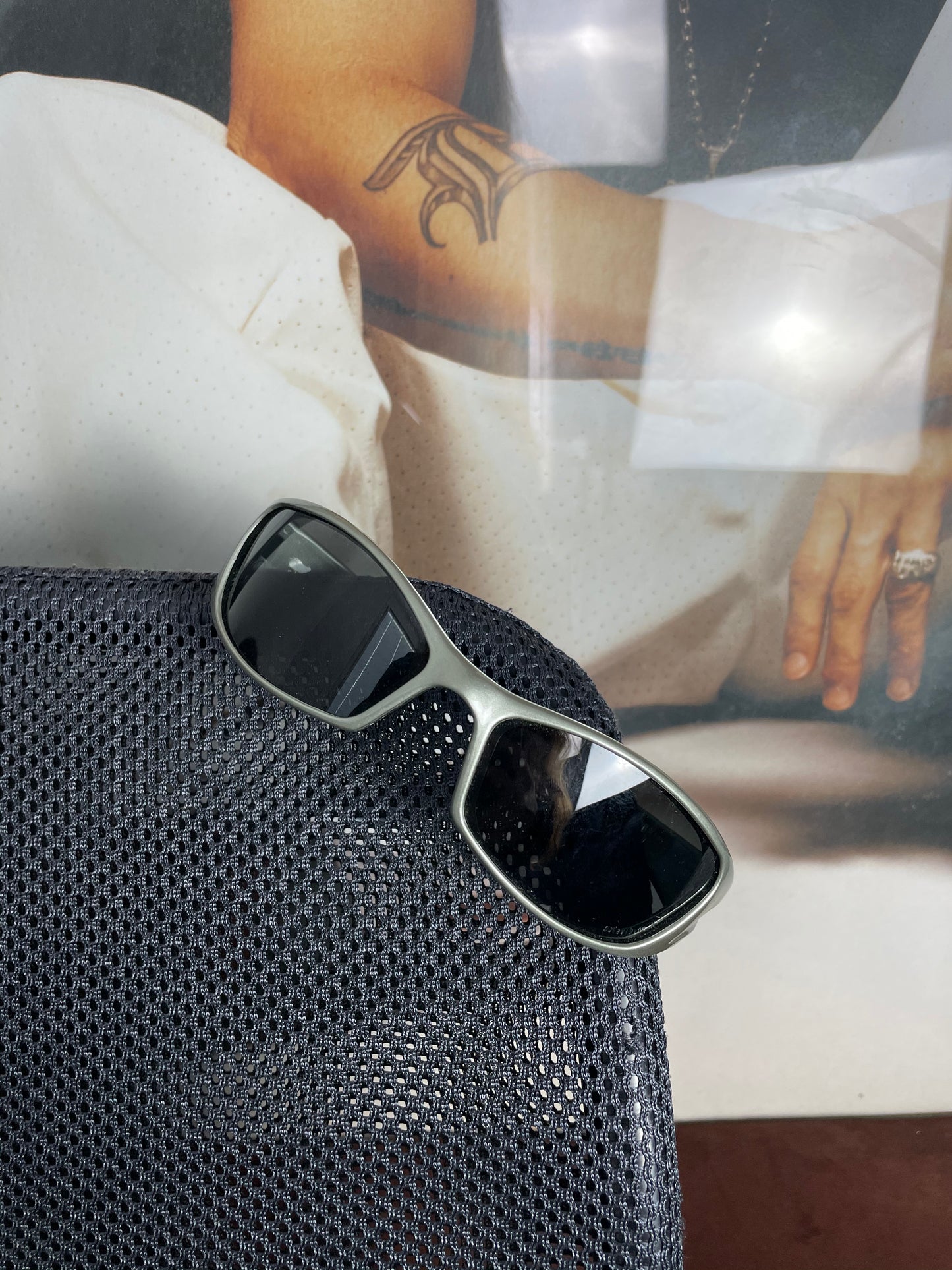 Silver/Grey Trendy Sunglasses
