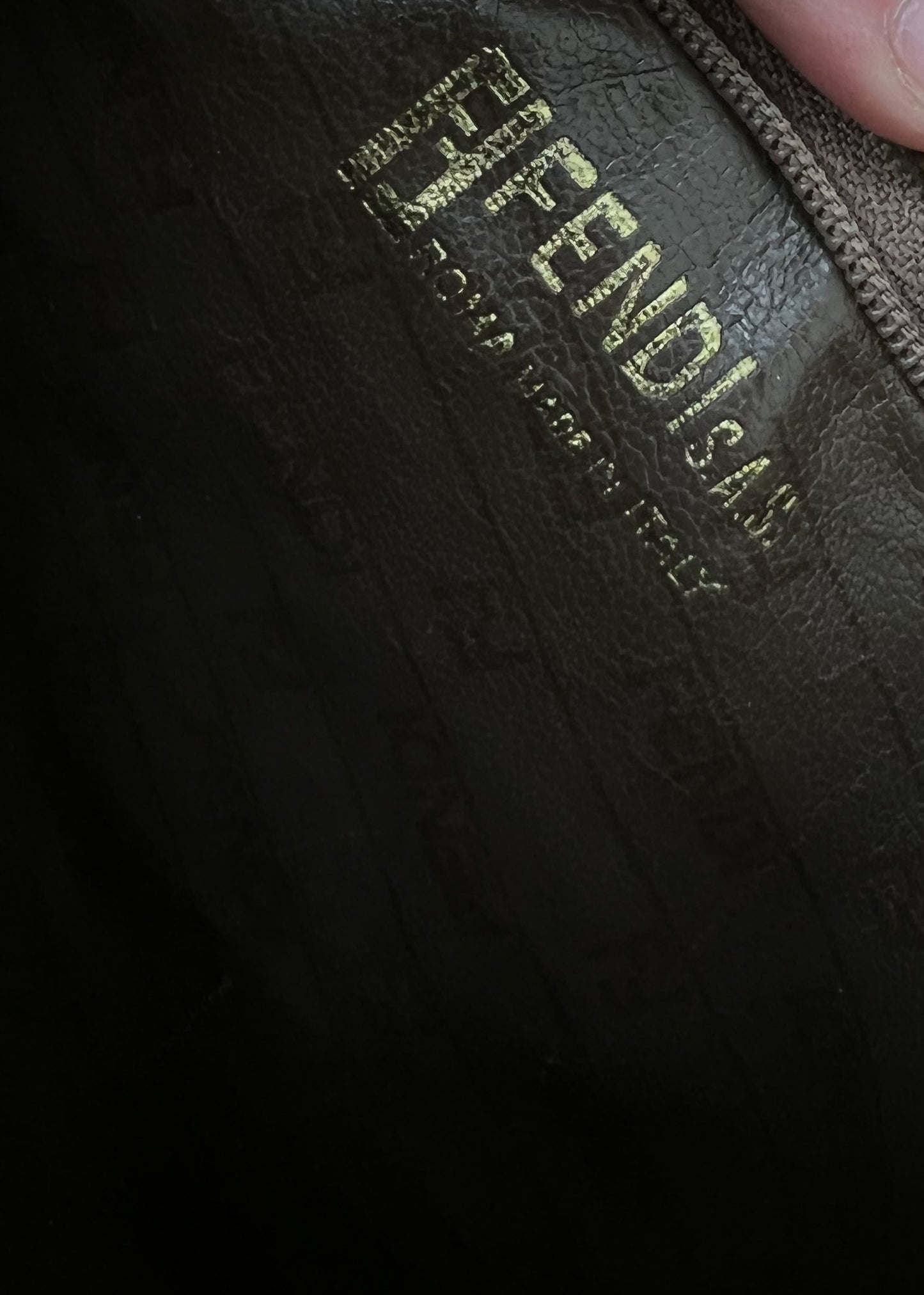 Vintage 1980 Fendi Bag