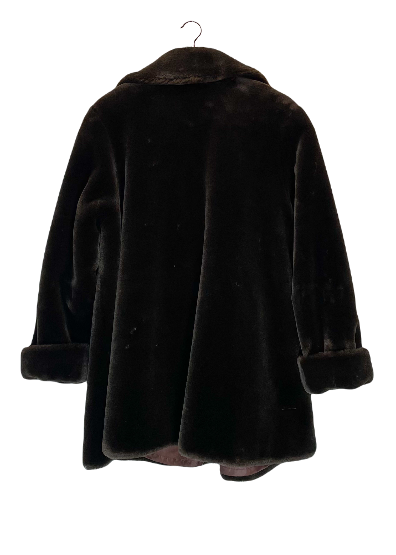 Vintage Fluffy Coat L