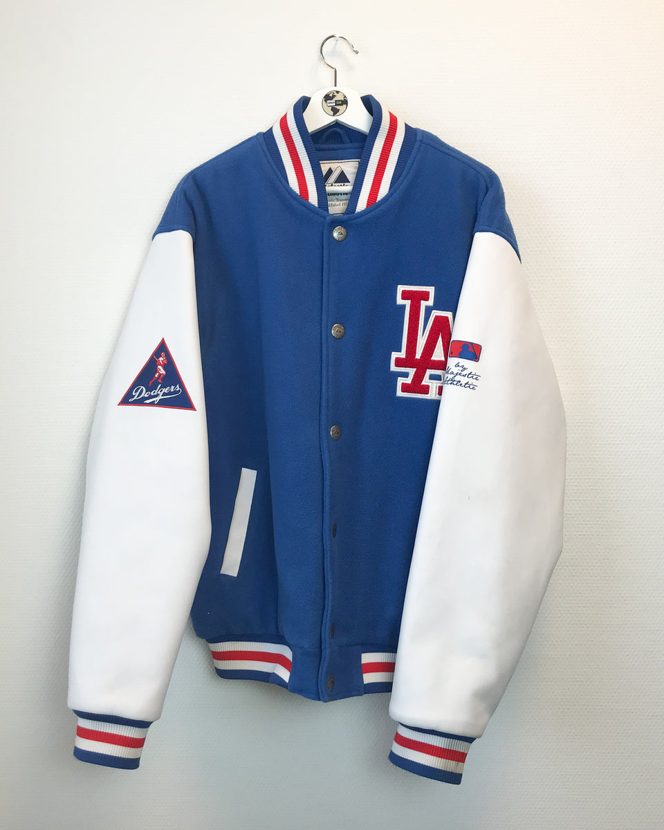 Majestic Athletic La Dodgers Letterman Varsity Baseball Jacket