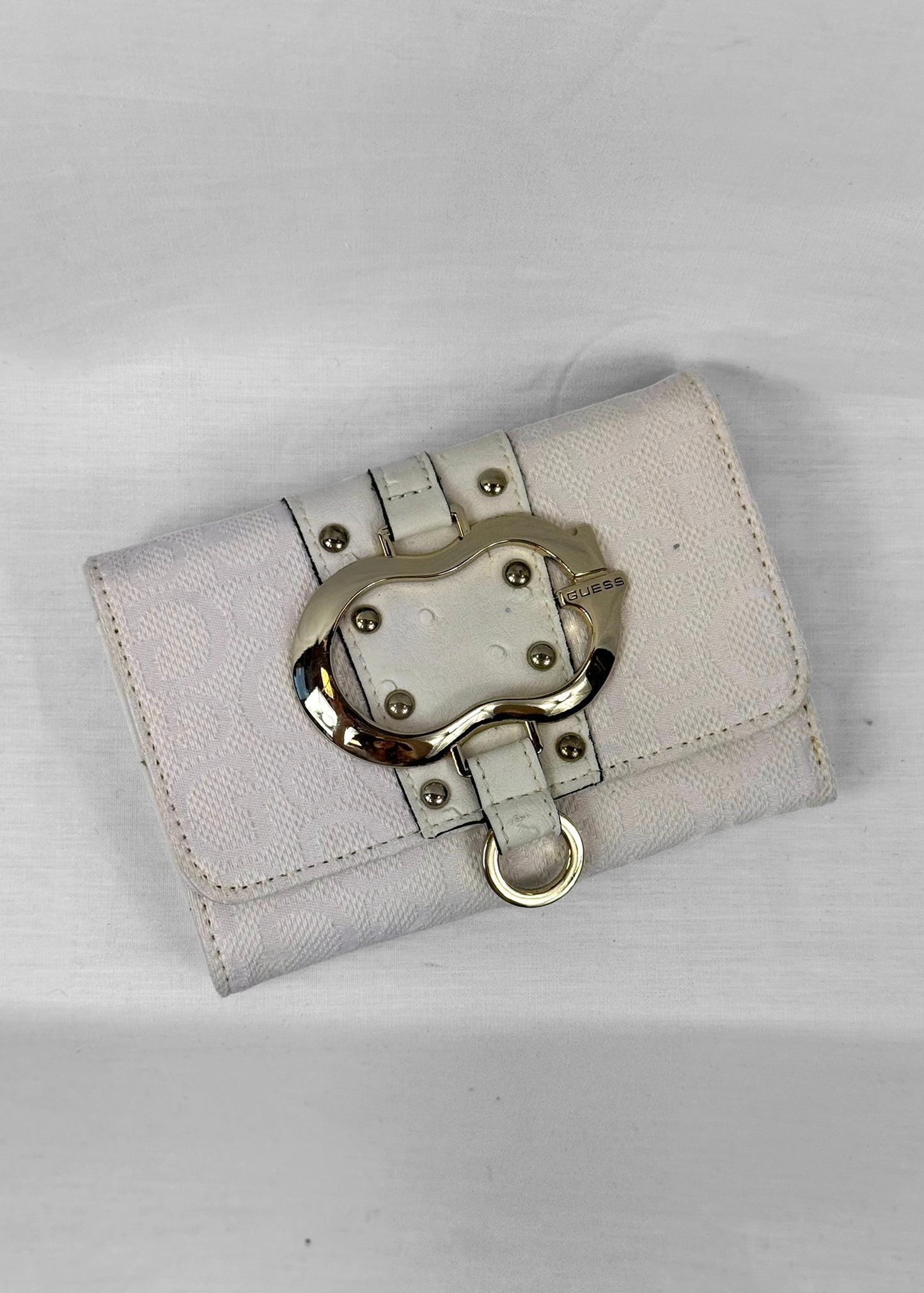Vintage Y2K White Guess Wallet