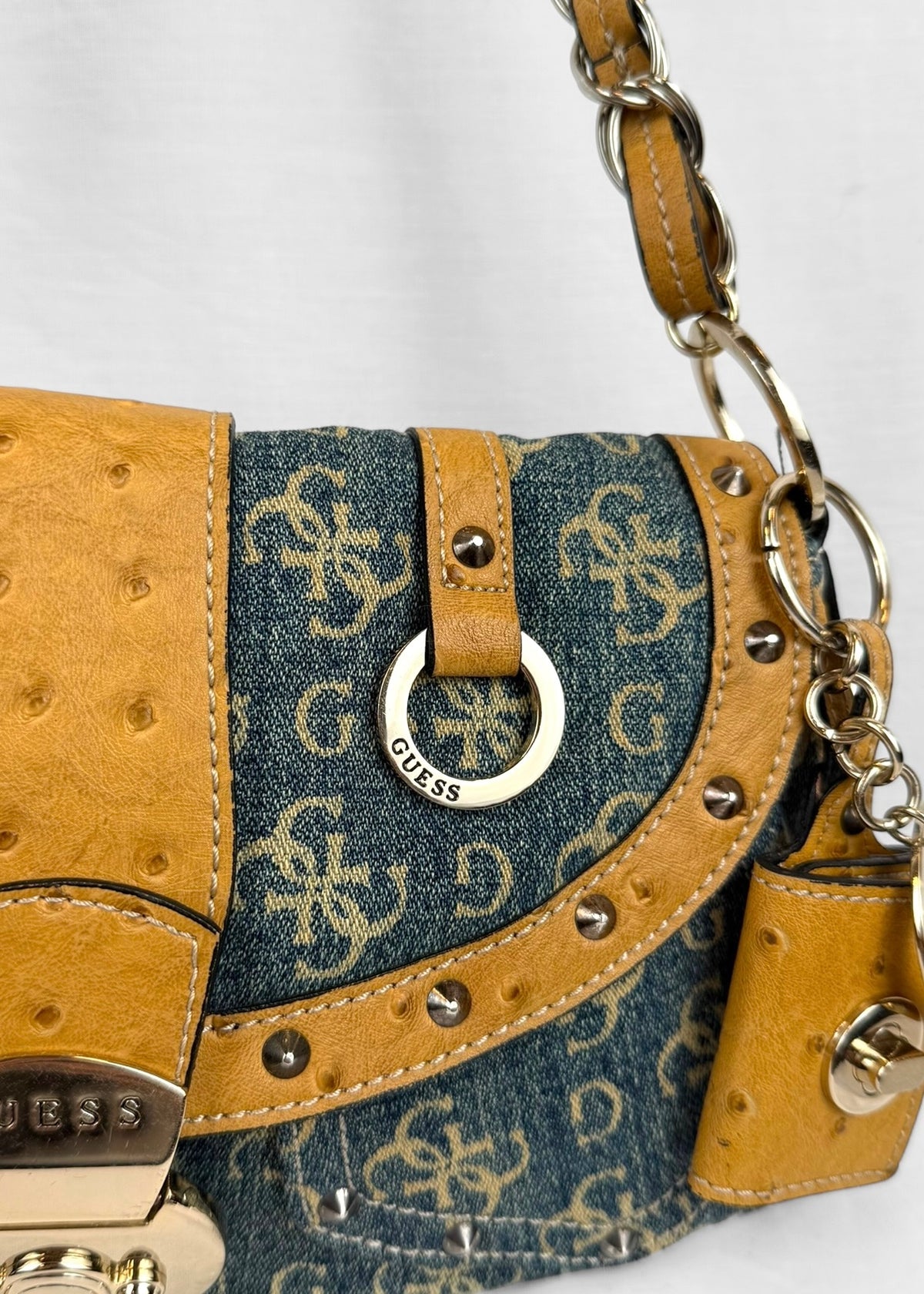 Vintage Guess Rare Denim Bag