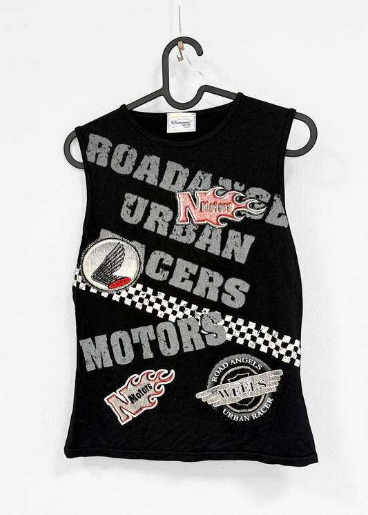 RARE Vintage Disneyland Resort Paris Y2K Racing Tank Top (M)