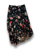 Vintage Maxi Floral Skirt L