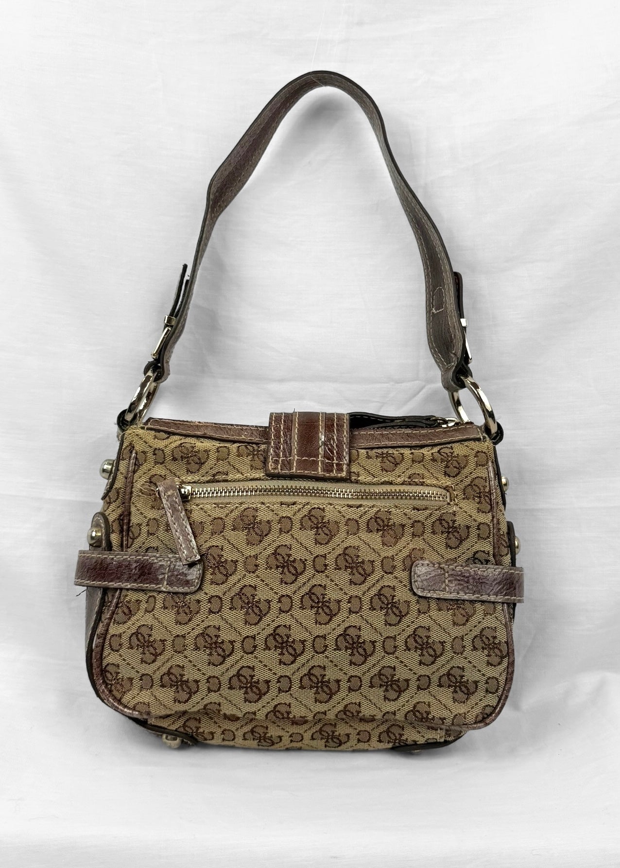 Vintage Guess Bag in Brown Monogram