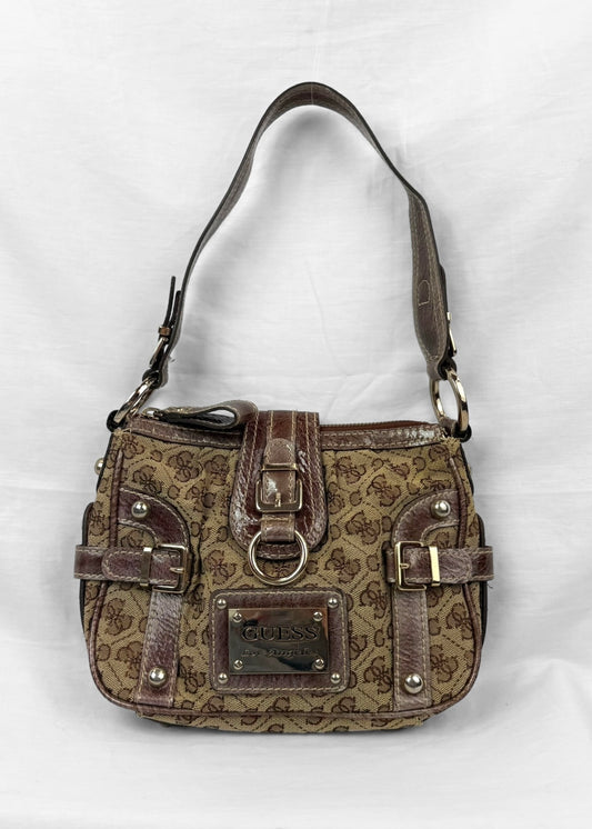 Vintage Guess Bag in Brown Monogram