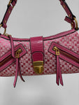 NEW Guess vintage style shoulder bag pink