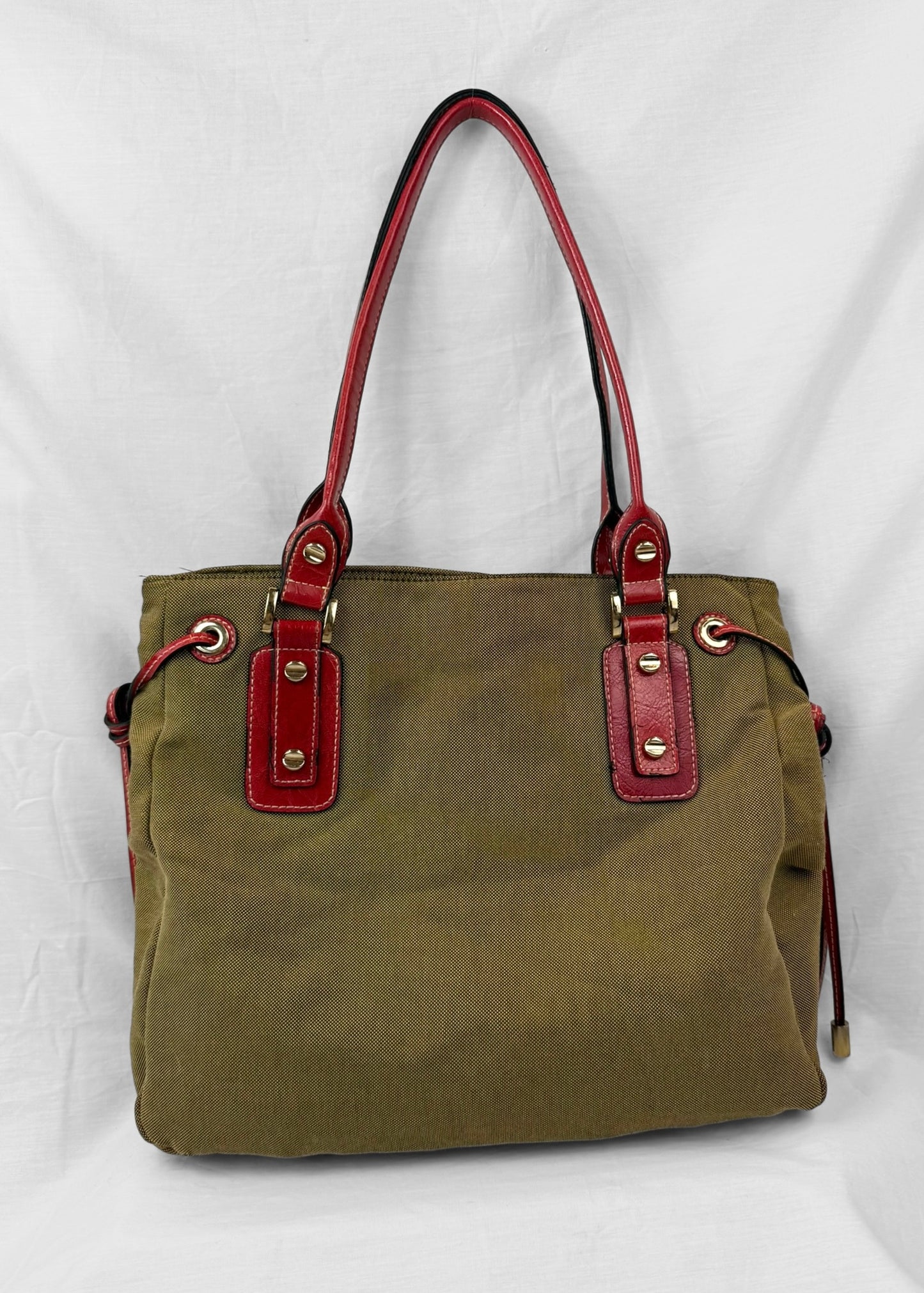 Vintage Guess Bag in Canvas Red