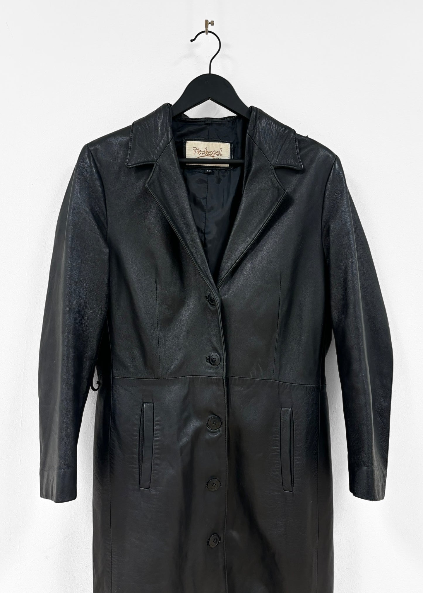 Vintage Leather Coat L