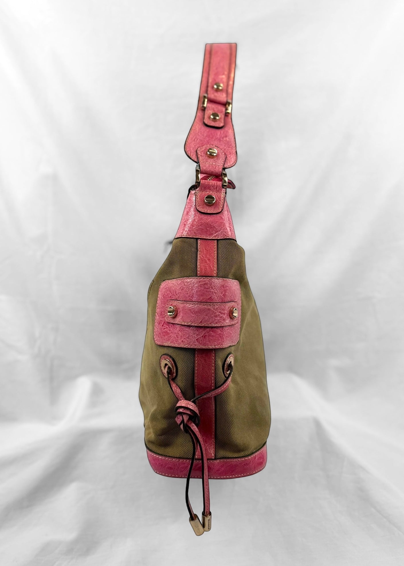 Vintage Guess Bag in Canvas Pink