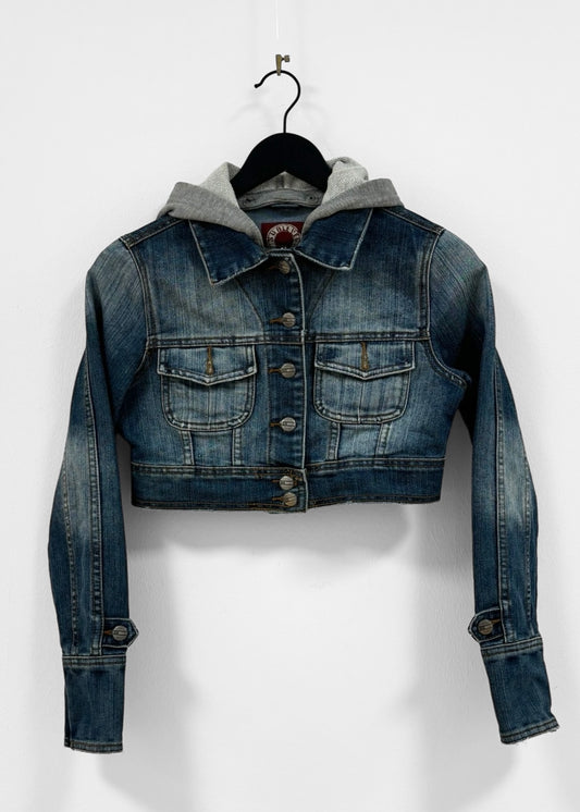 Cropped Denim Jacket S