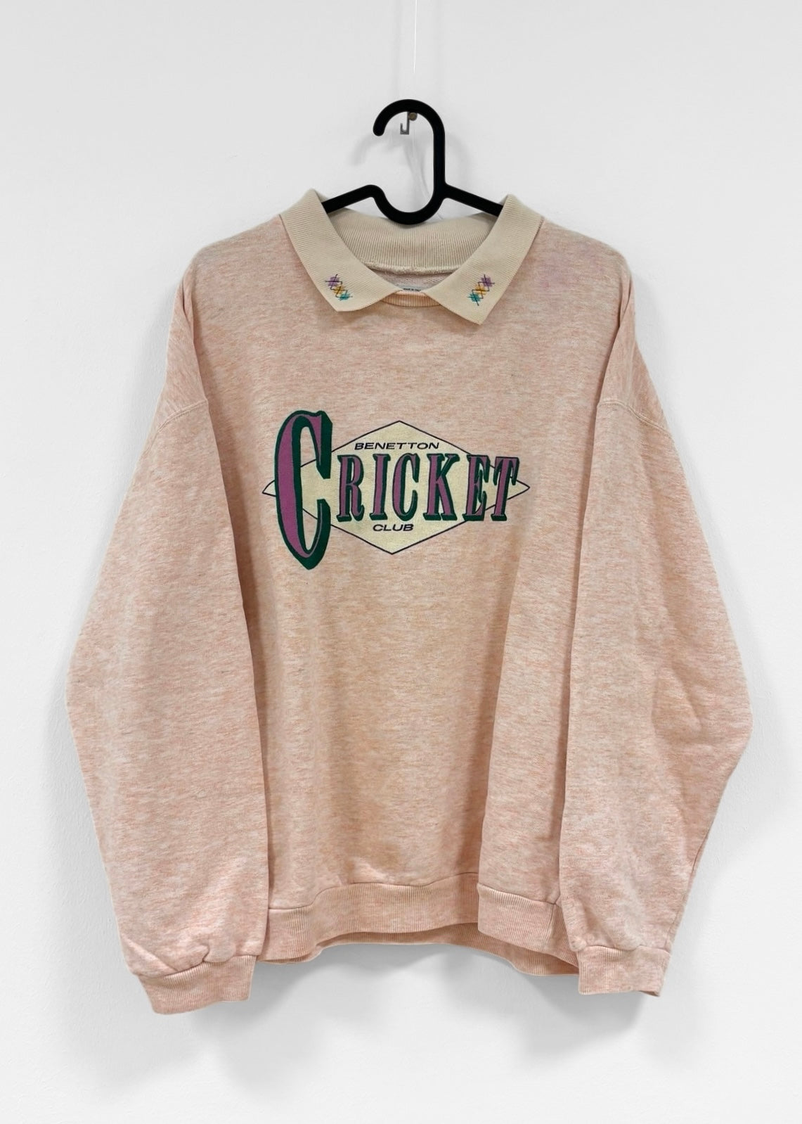 Vintage Rare Benetton Crew M