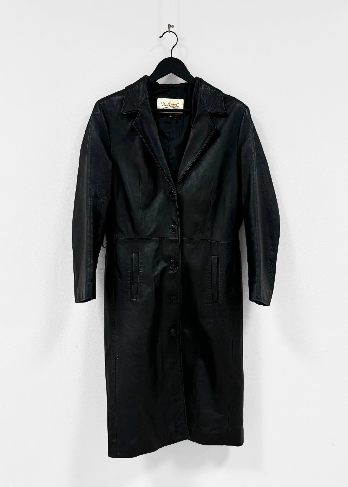 Vintage Leather Coat L