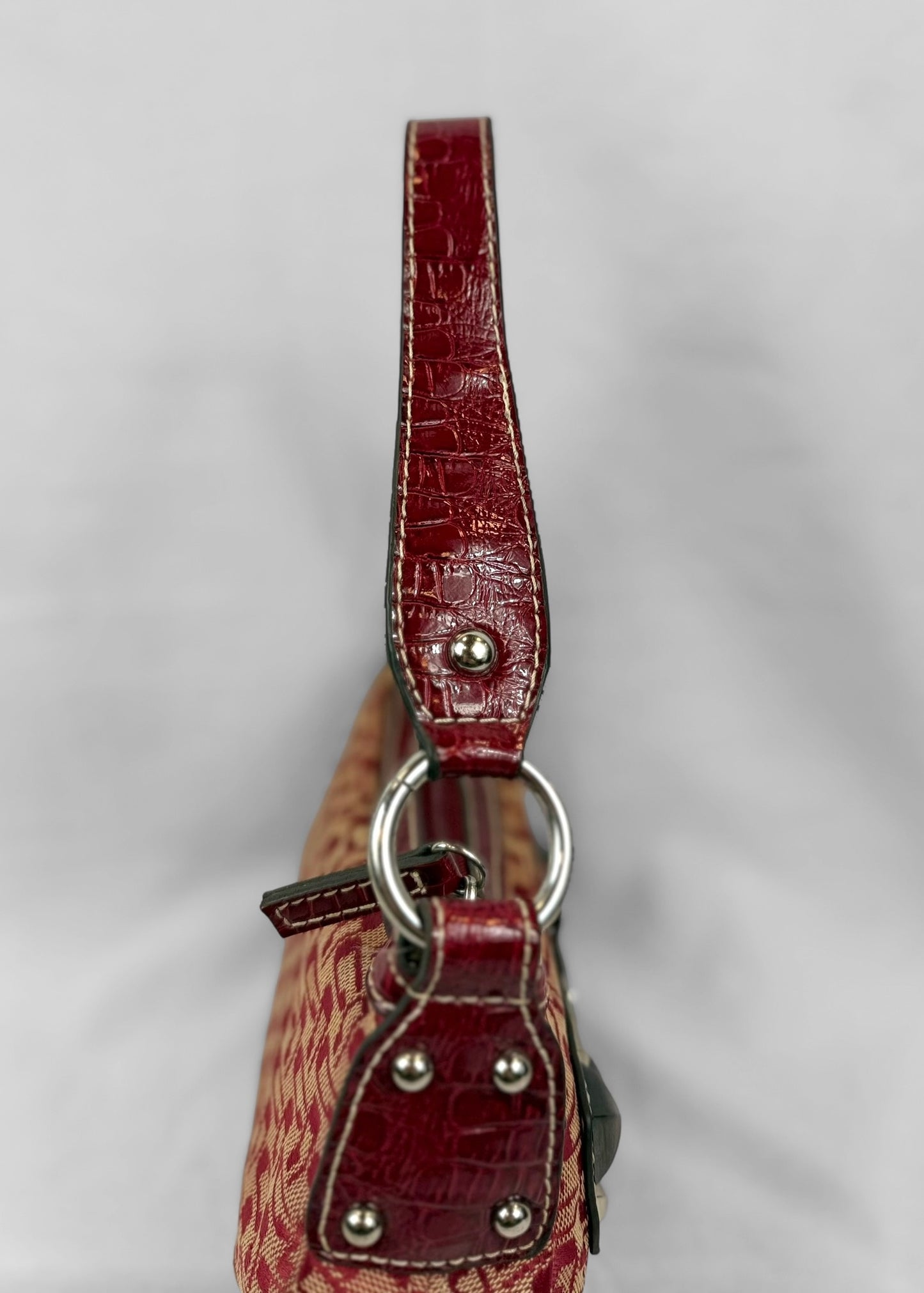 Vintage Guess Bag Red Studded