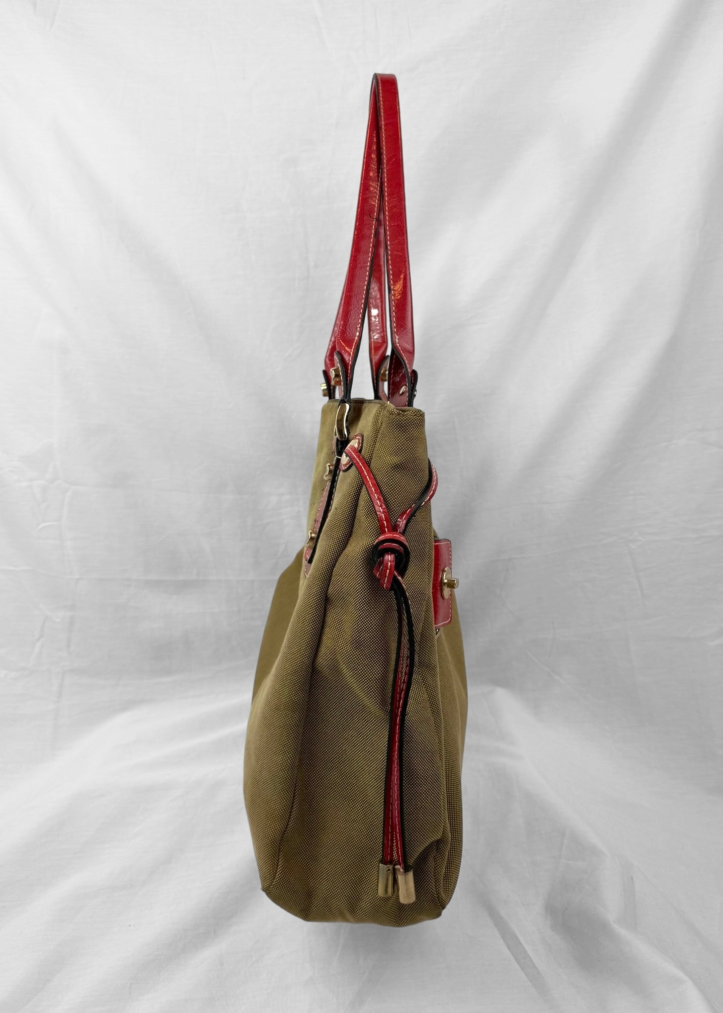 Vintage Guess Bag in Canvas Red