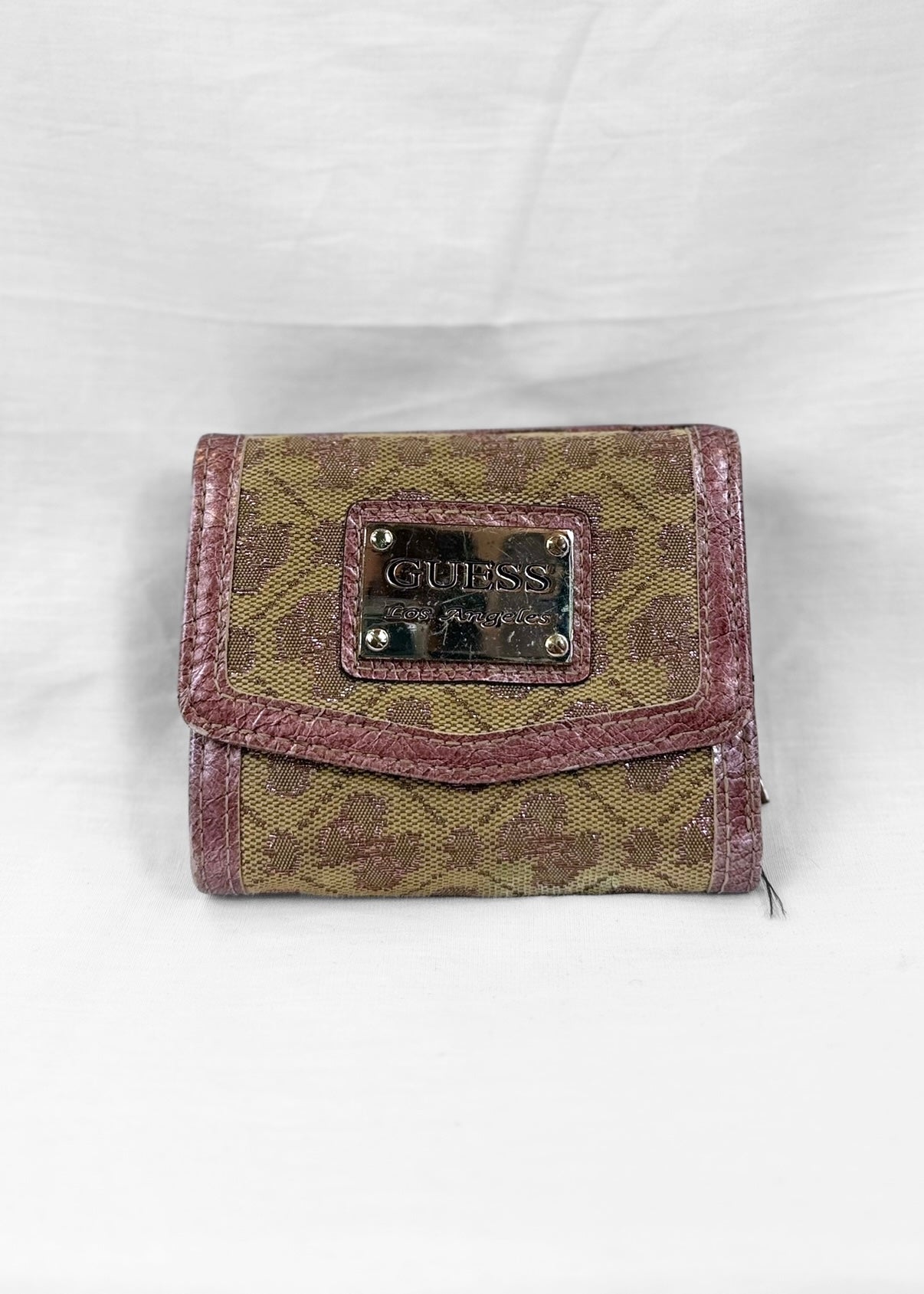 Vintage Guess Wallet in Metallic Purple