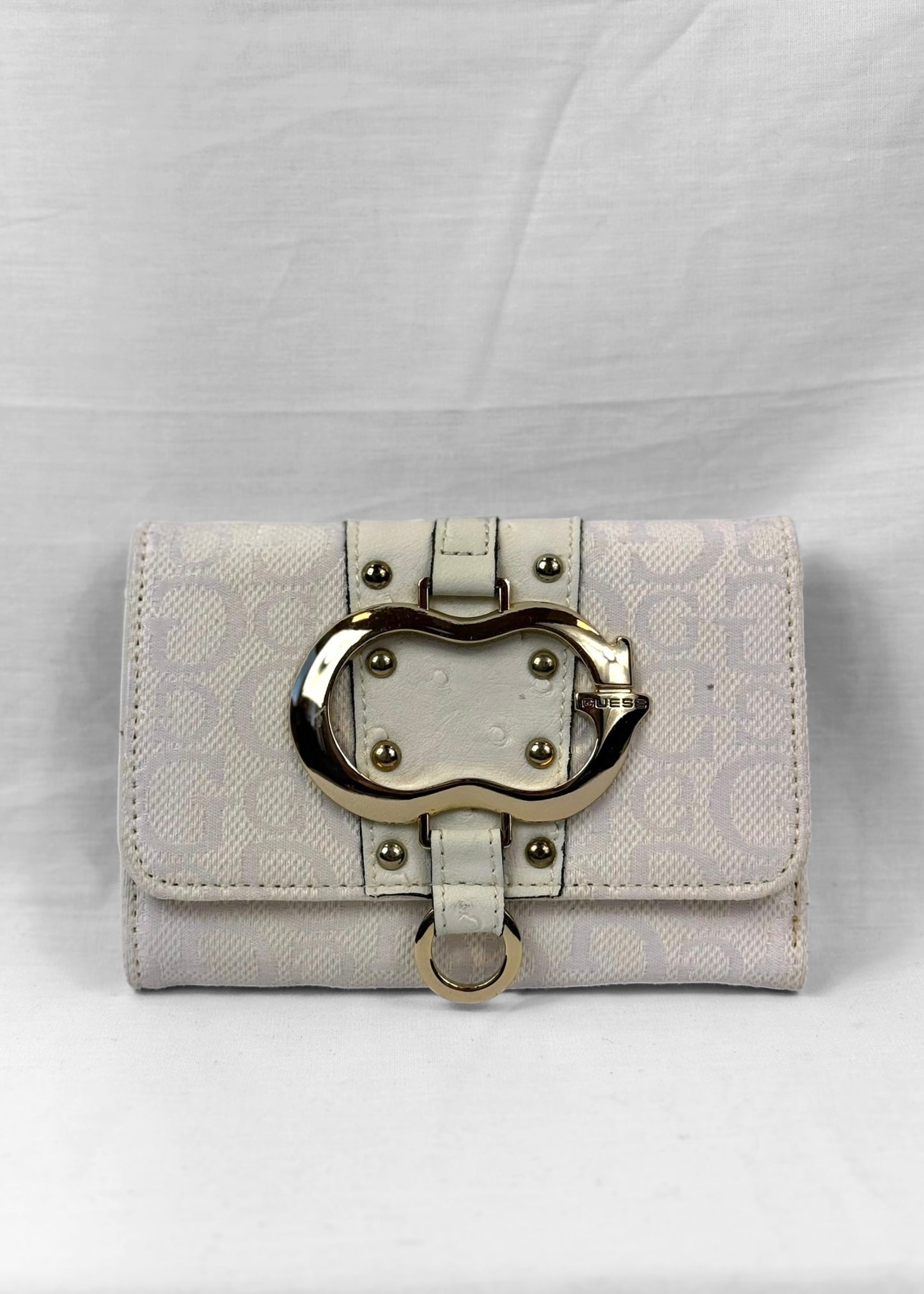 Vintage Y2K White Guess Wallet