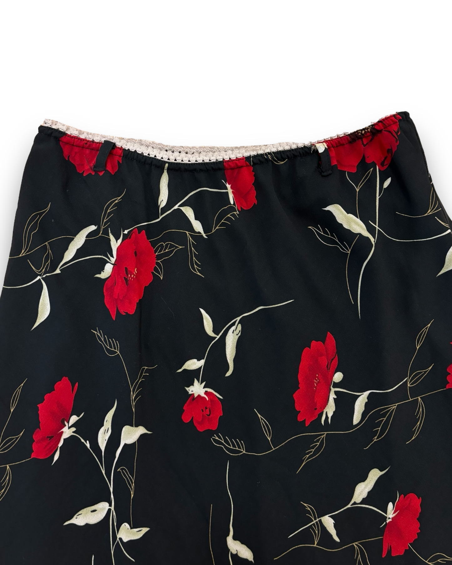 Vintage Floral Skirt L