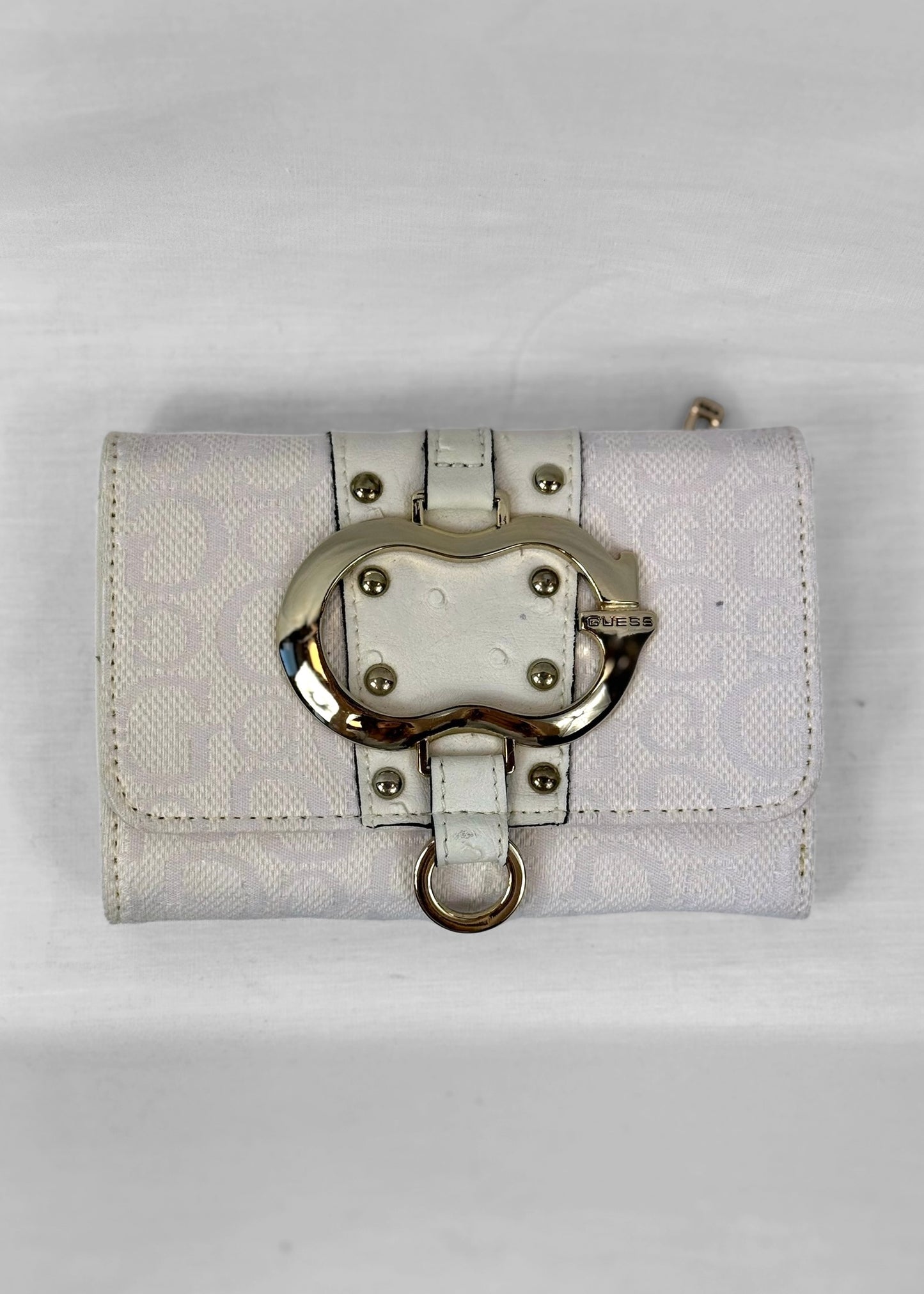 Vintage Y2K White Guess Wallet