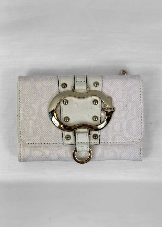 Vintage Y2K White Guess Wallet
