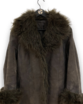 Leather Y2K Coat L