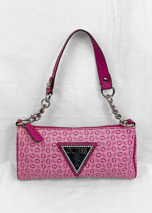 Guess Bag in Pink and Silver