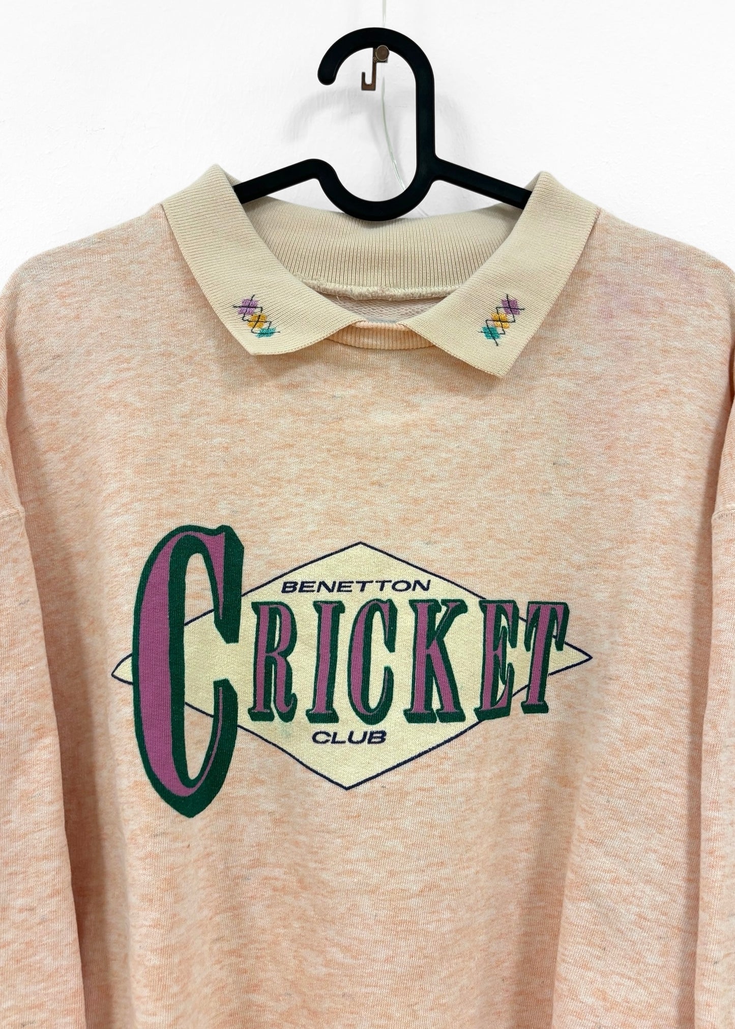 Vintage Rare Benetton Crew M