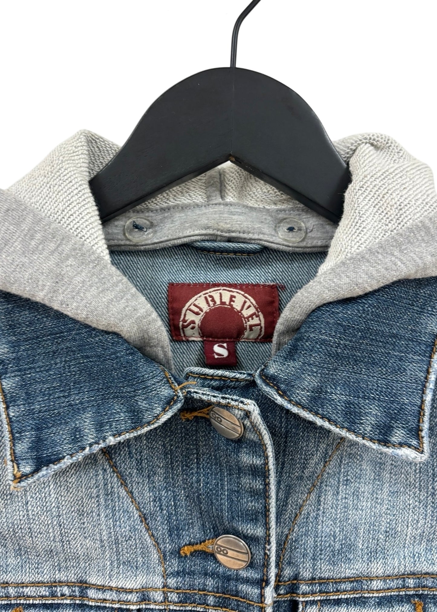 Cropped Denim Jacket S