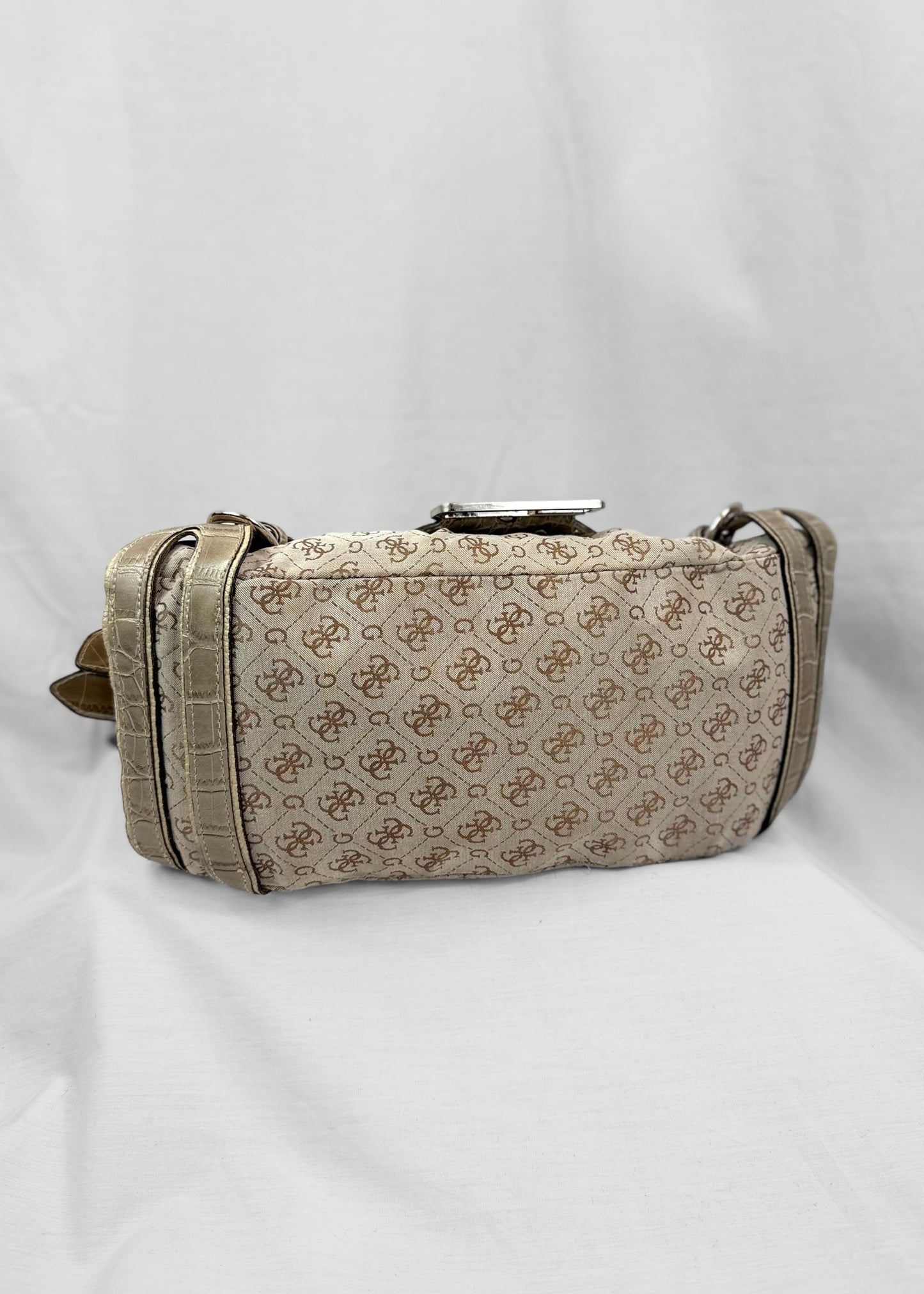 Rare Vintage Guess Bag Cream Studded