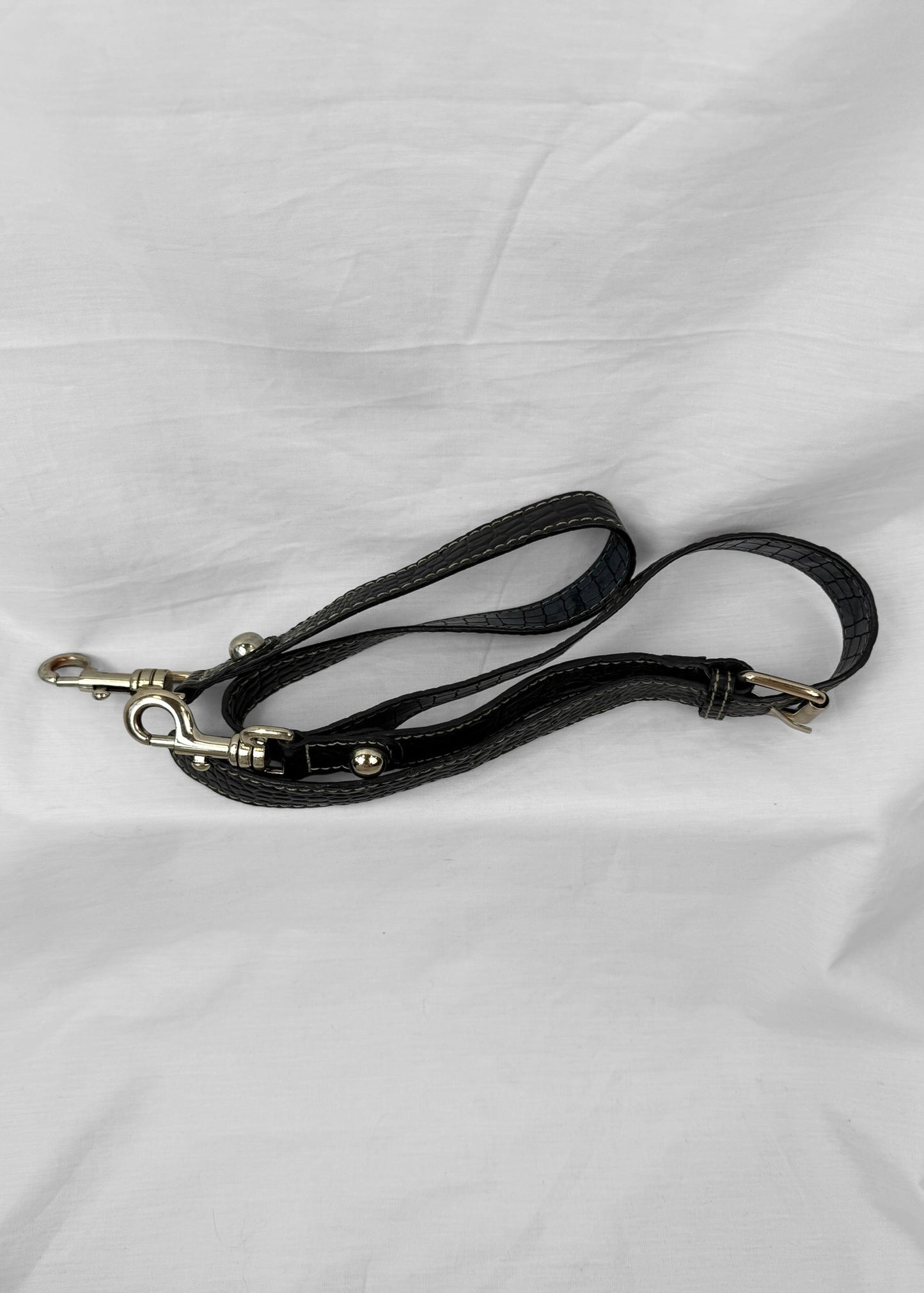 Vintage Guess Bag Black Monogram Buckle G