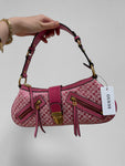 NEW Guess vintage style shoulder bag pink