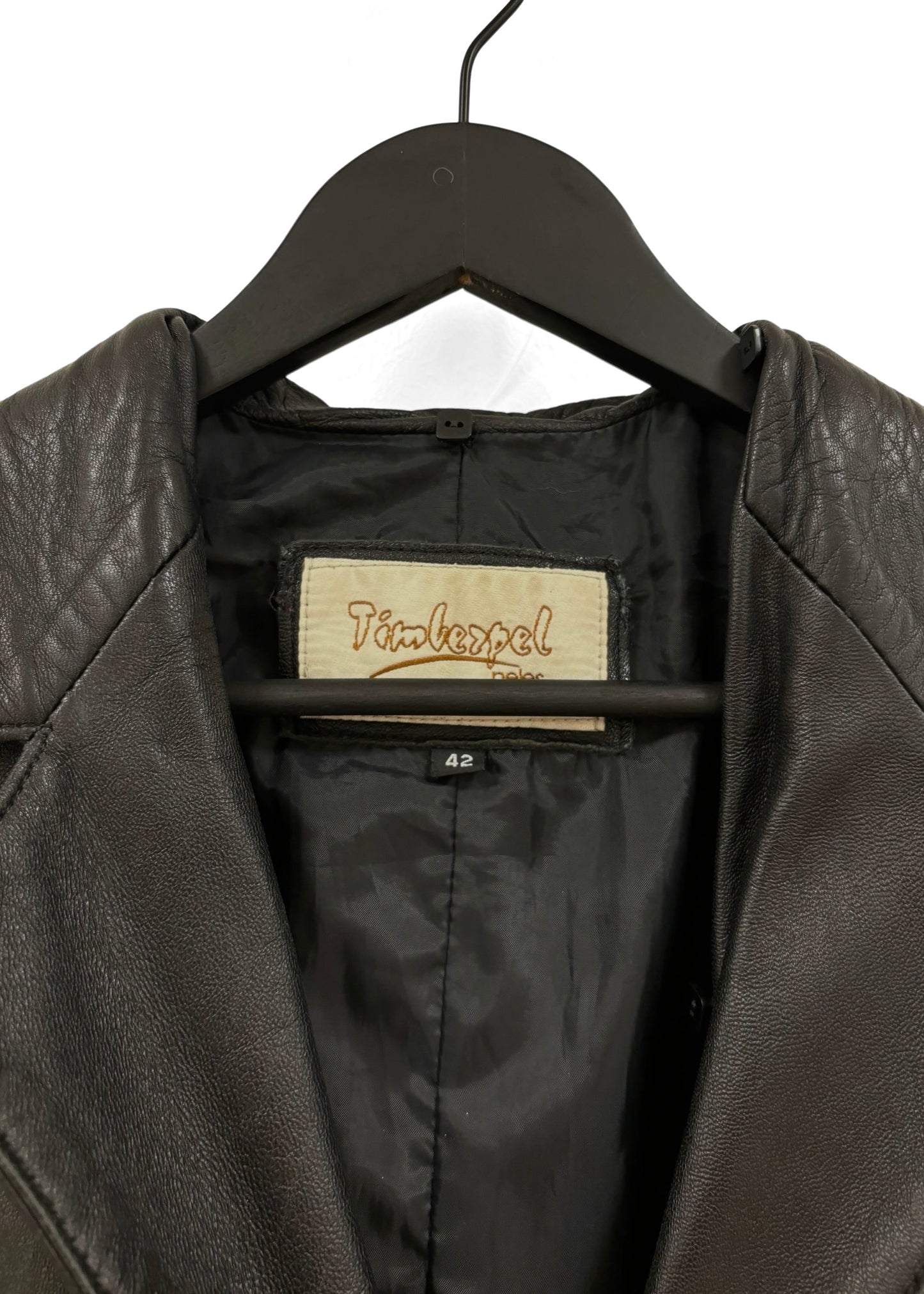 Vintage Leather Coat L