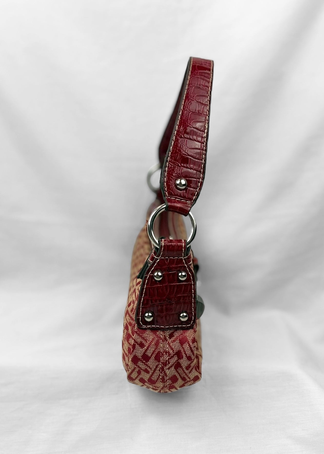 Vintage Guess Bag in Red Studded