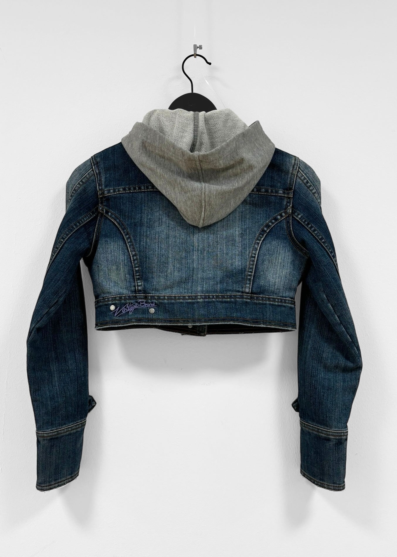Cropped Denim Jacket S