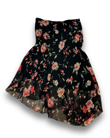 Vintage Maxi Floral Skirt L