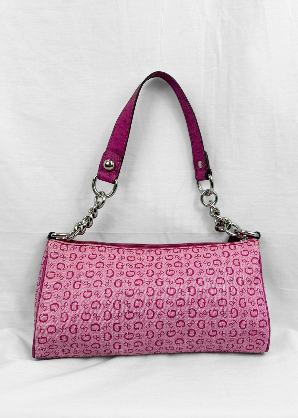 Guess Bag in Pink and Silver