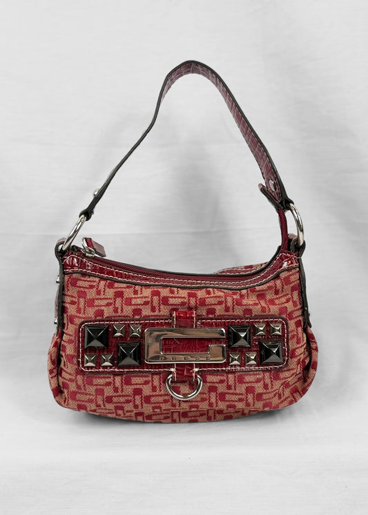 Vintage Guess Bag Red Studded