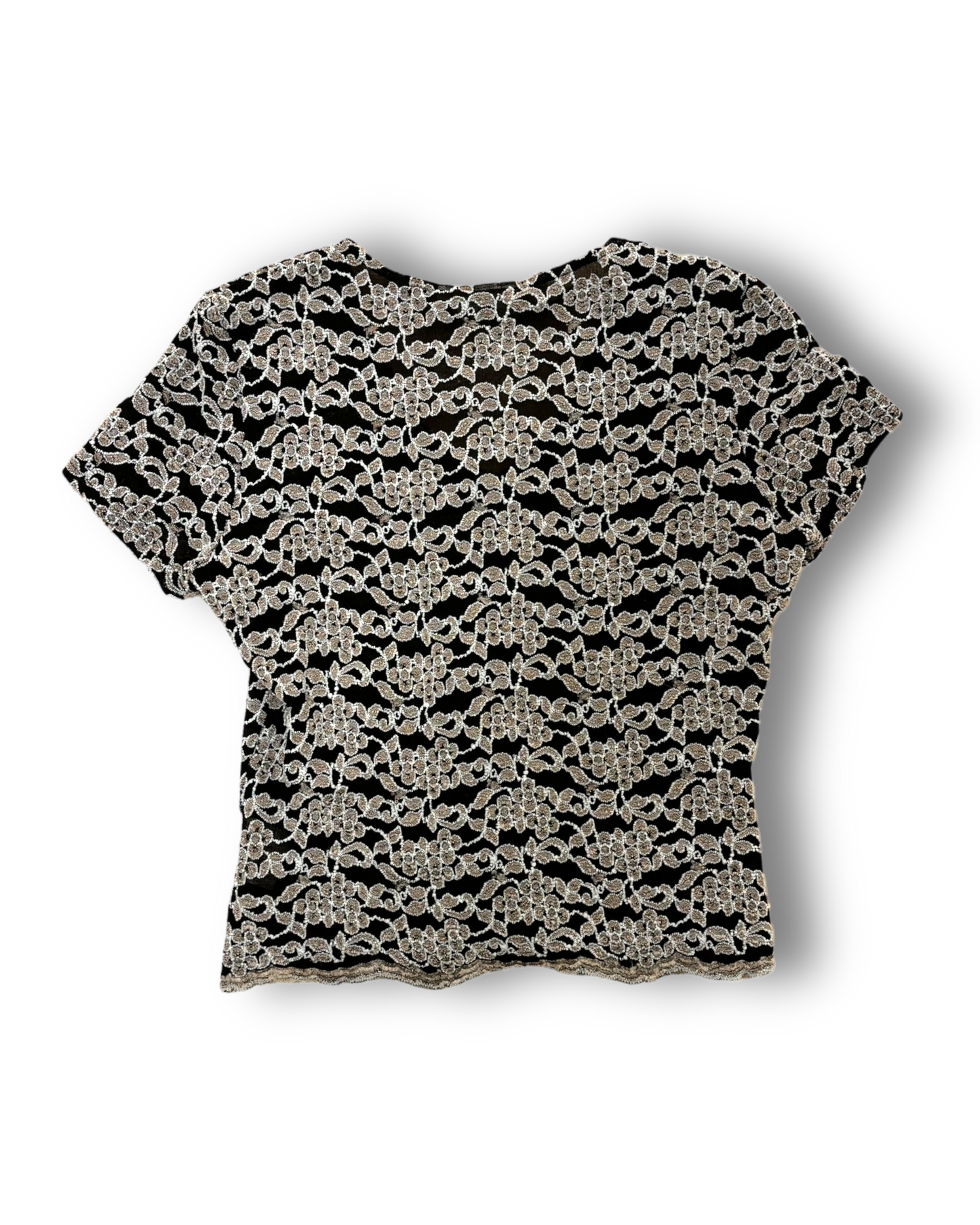 Vintage Hennes Mesh Top L