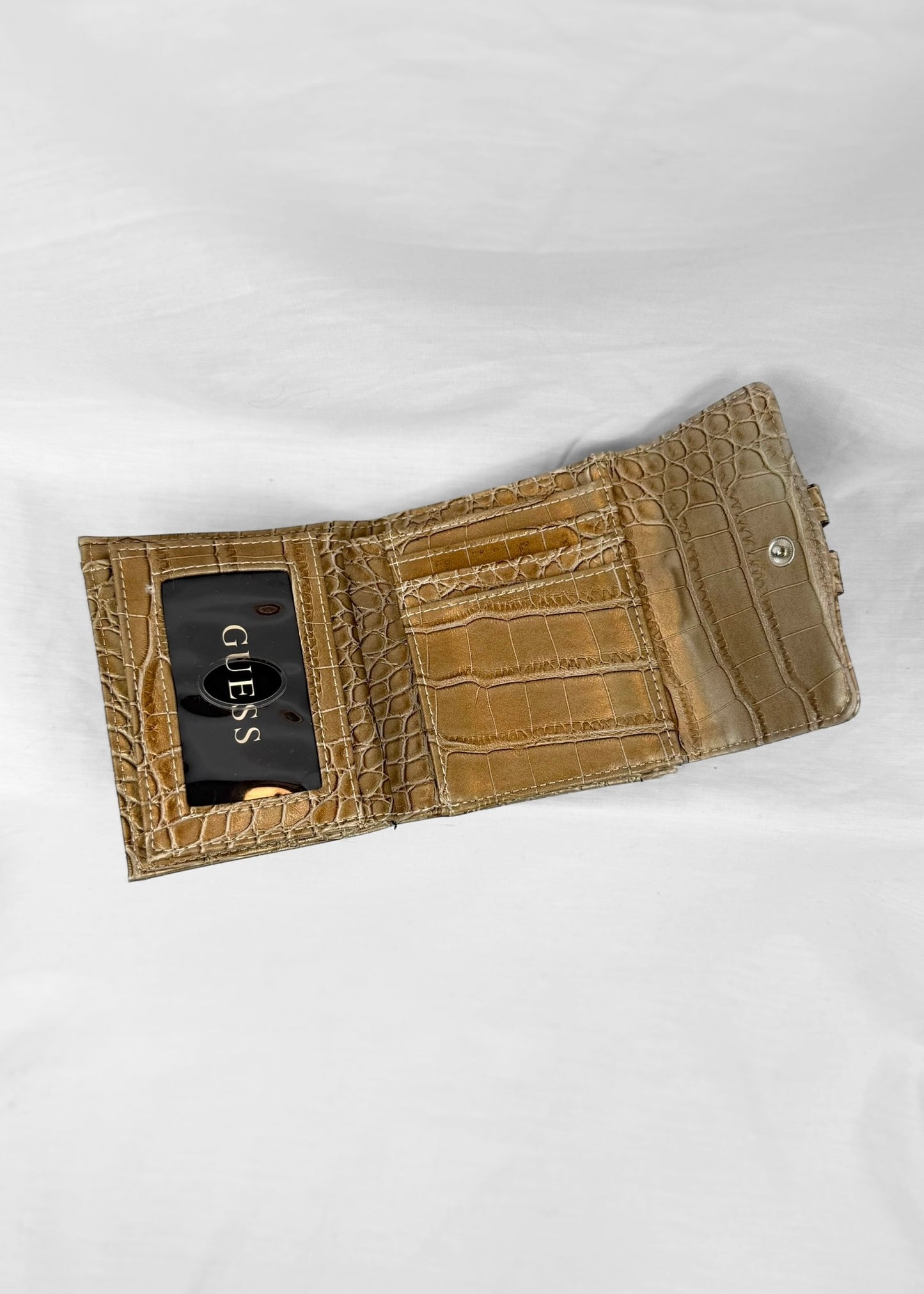 Vintage Guess Wallet in Beige